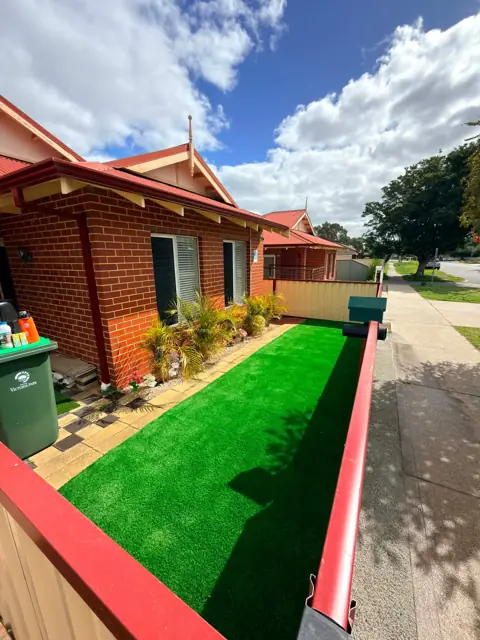 Artificial grass detail in Fremantle: 20 m² · Summer Fresh 35