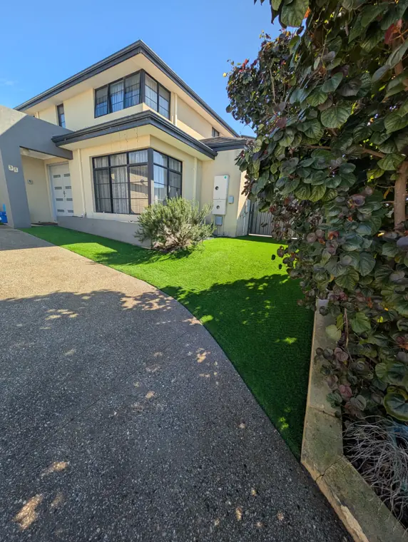 Fremantle Fremantle after artificial grass installation in Winter Green 40