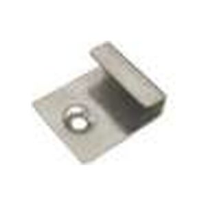 Stainless steel decking start clip with screw